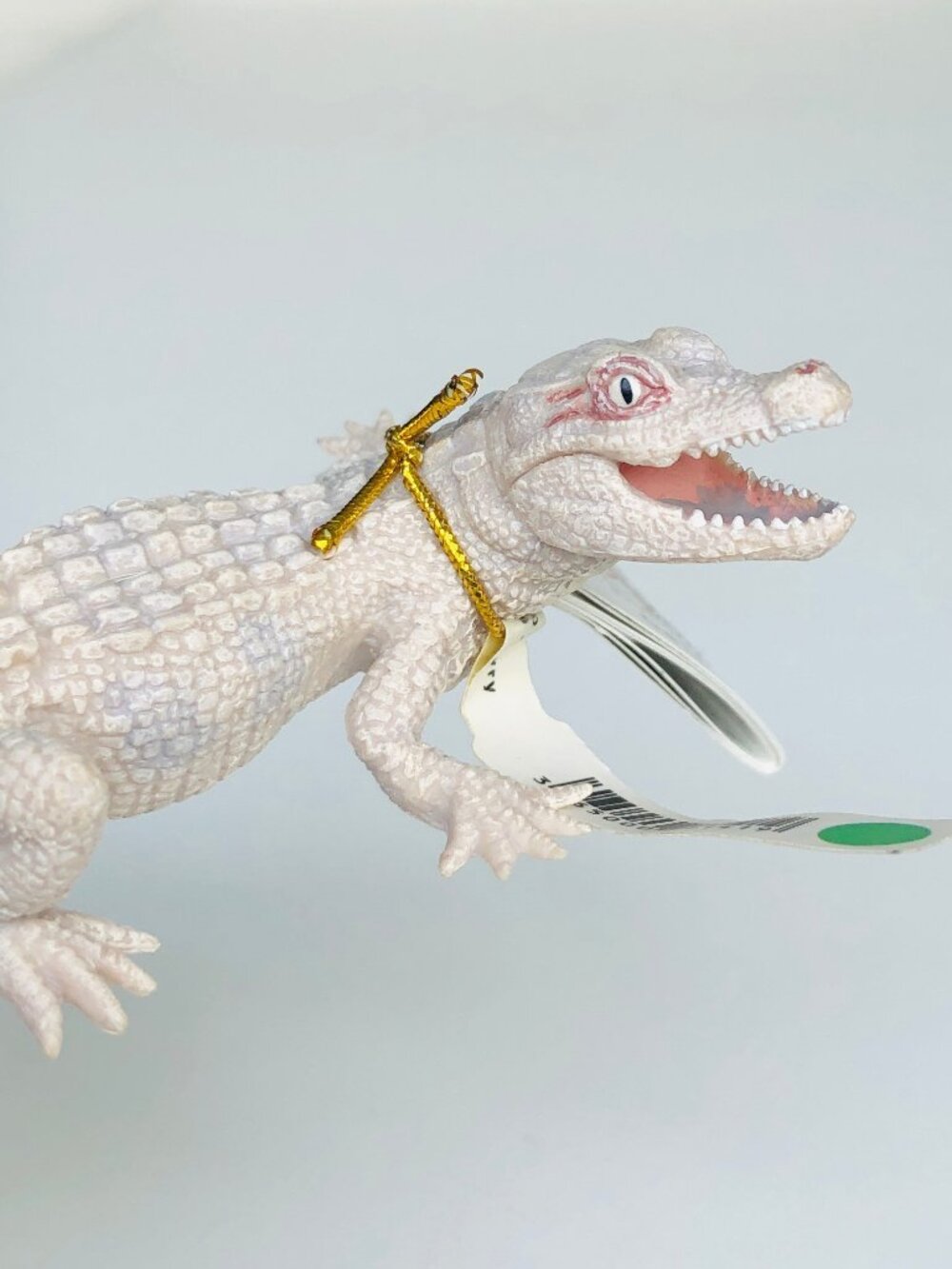 Papo White Baby Crocodile Animal Figurine New w/Tag Add-On Item Age 3+ - Picture 11 of 11